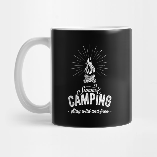 Summer Camping, Happy Camper T-Shirt, Camping life, Camp Shirt, Summer Camp TShirt, Father's Day Gift by johnii1422